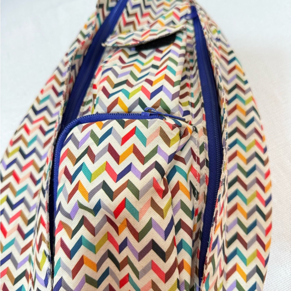 Kavu Multicolor Chevron Sling Bag - Picture 6 of 9